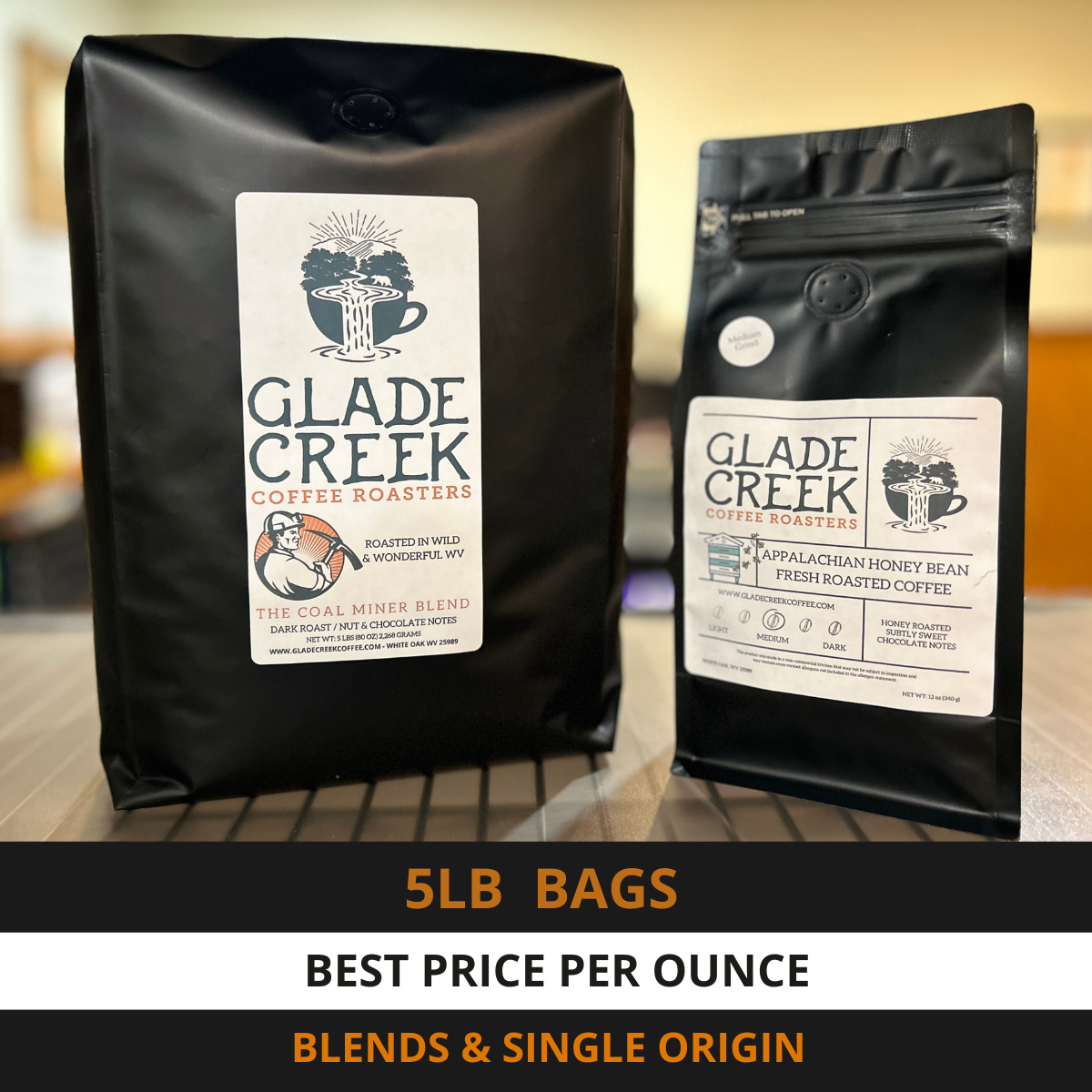 5 lb Bags of Coffee