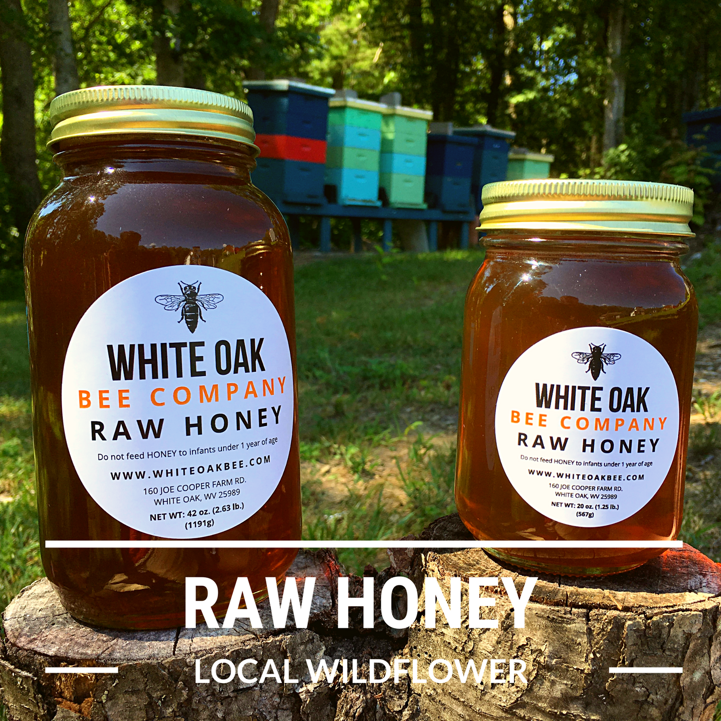 Raw Wildflower Honey